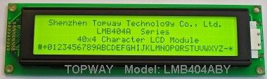 40*4 karakterlcd vertoning