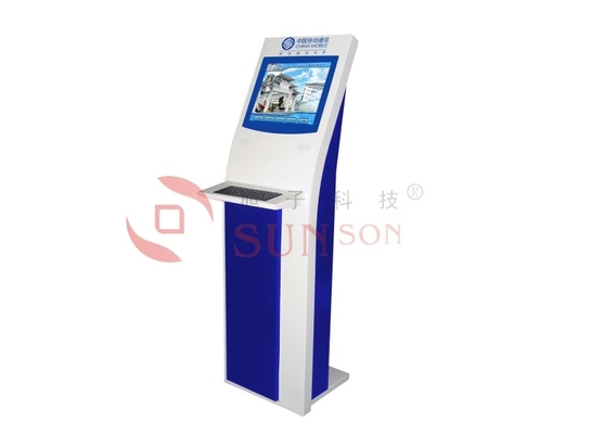 Industriële Koudgewalste Interactief de Kiosktouchscreen Met meerdere balies van de Staalinformatie